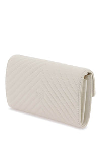 Pinko love bag one wallet chevron mini bag