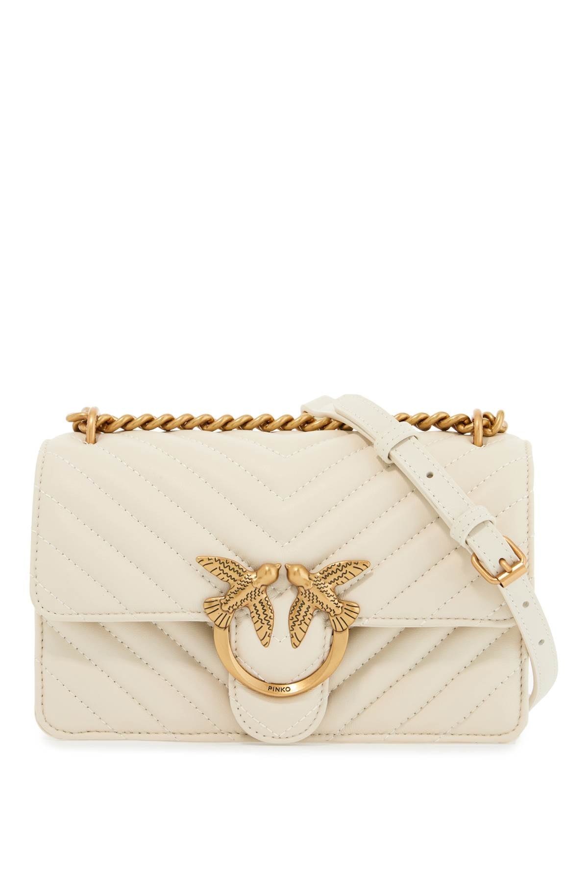 Pinko mini love bag one chevron