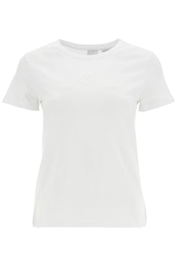 Pinko short-sleeved t-shirt with embroidery