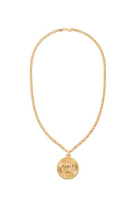 Versace biggie medusa necklace