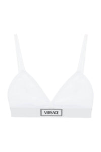 Versace '90s logo ribbed bralette