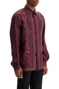 Versace baroque silk shirt