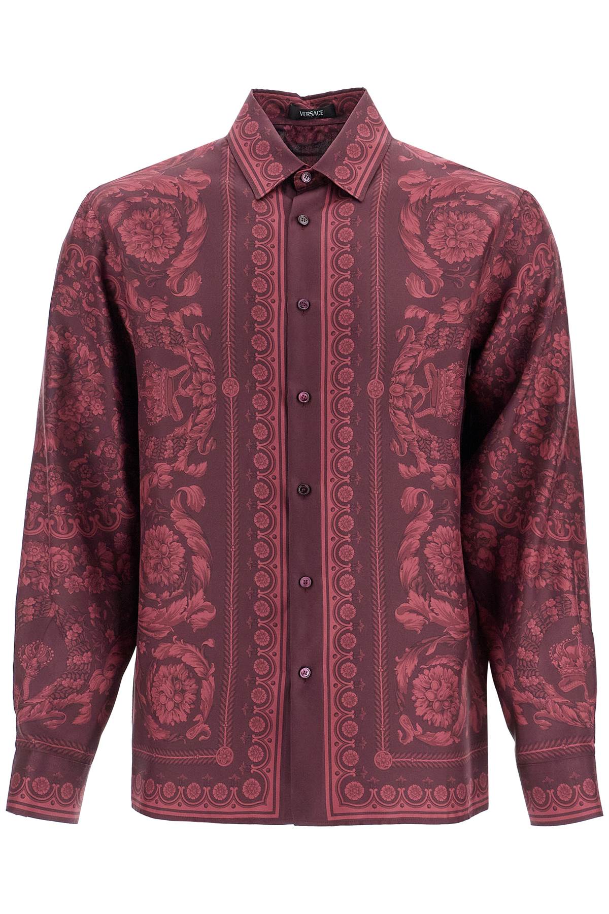 Versace baroque silk shirt