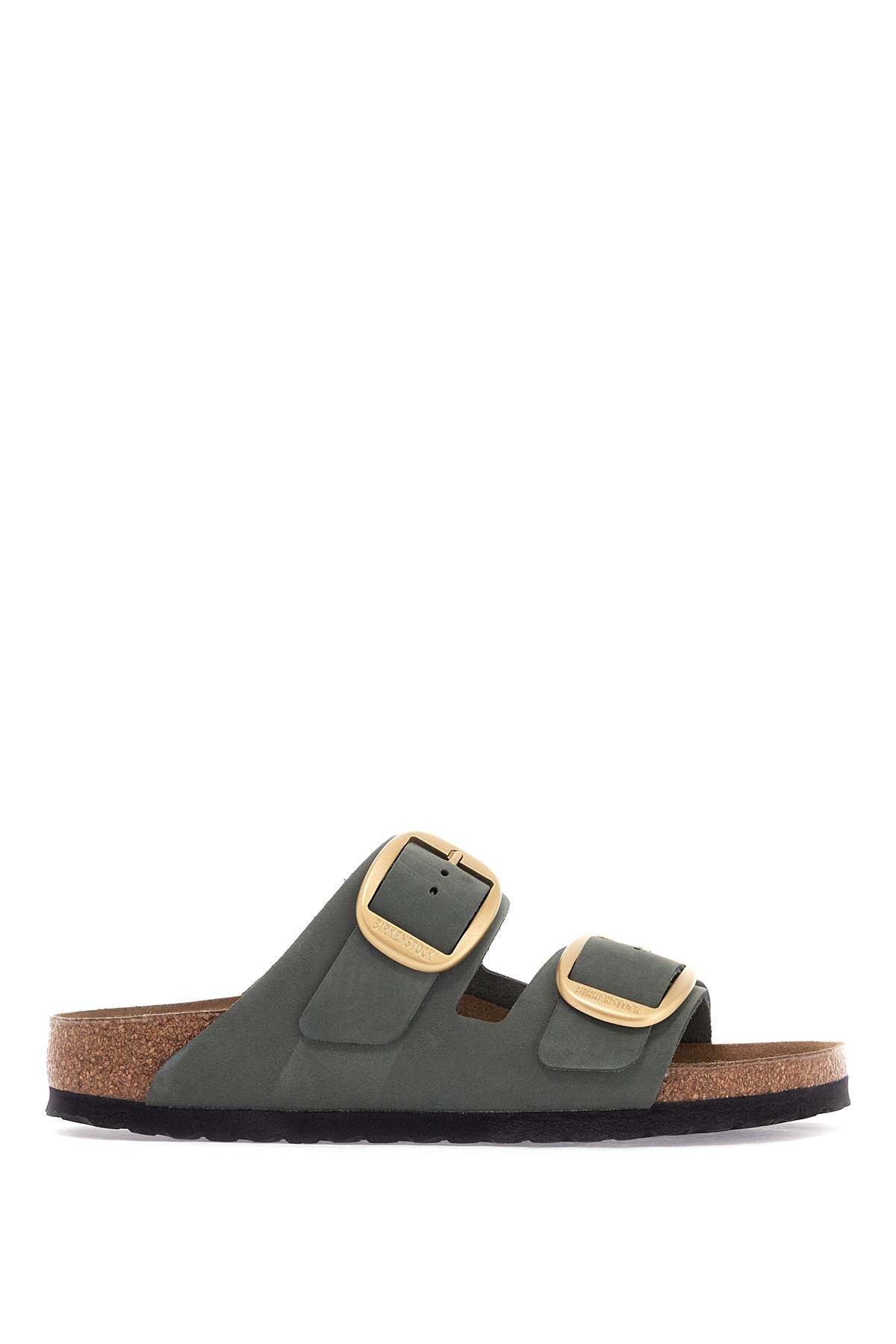 Birkenstock big buckle arizona slides