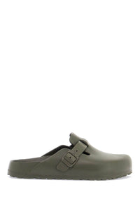 Birkenstock men's khaki eva clogs with adjustable buckle