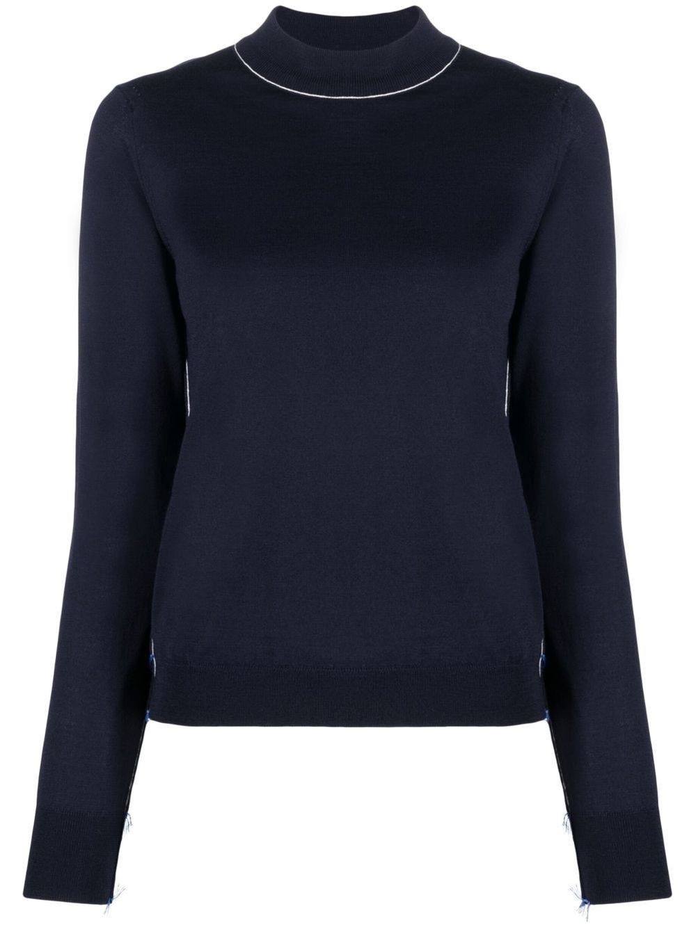 Maison Margiela Sweaters Blue