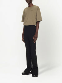 Off White Trousers Black