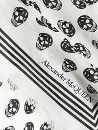 Alexander McQueen Scarfs White