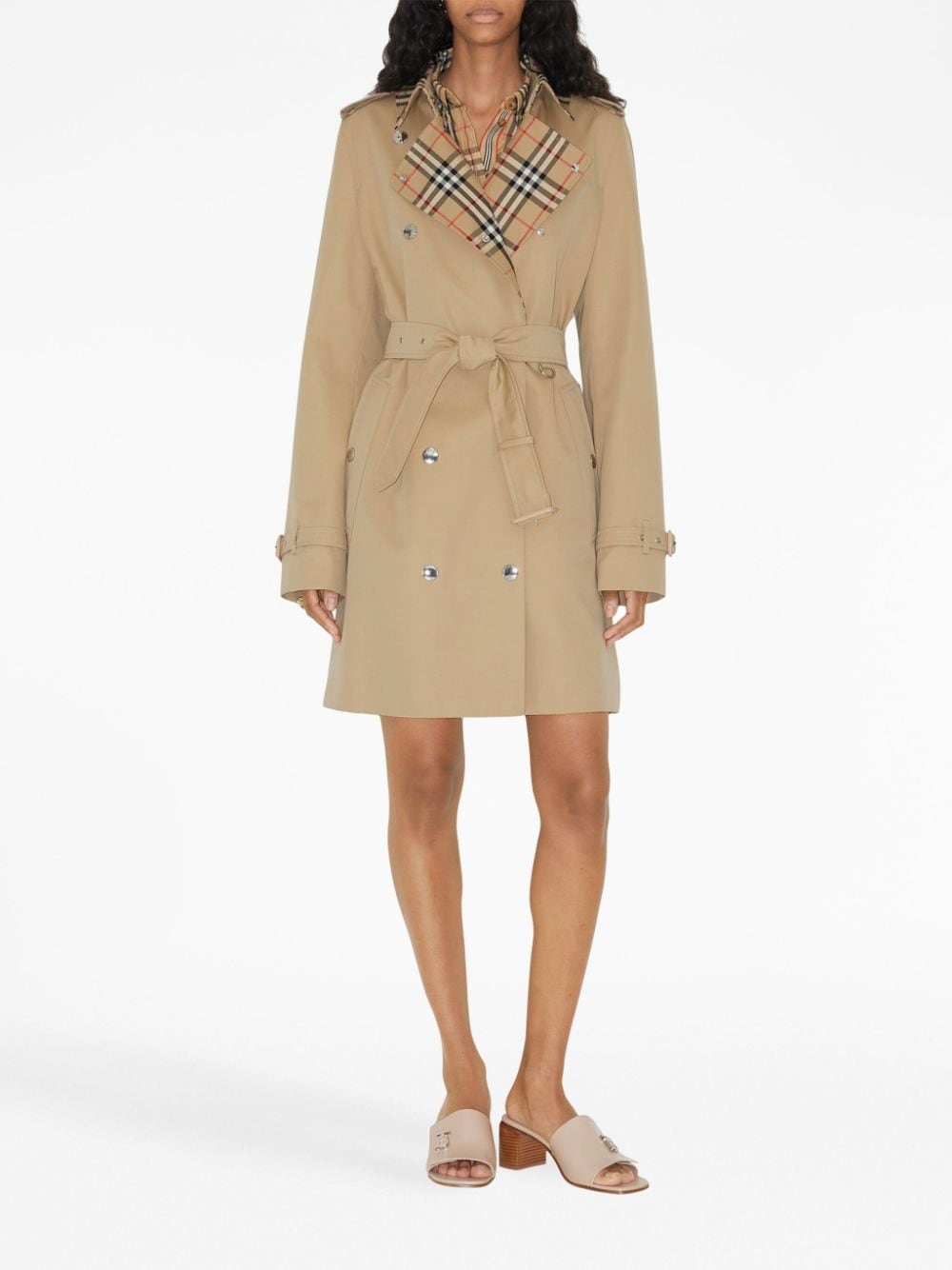 Burberry Coats Beige