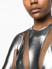 MUGLER Top Silver