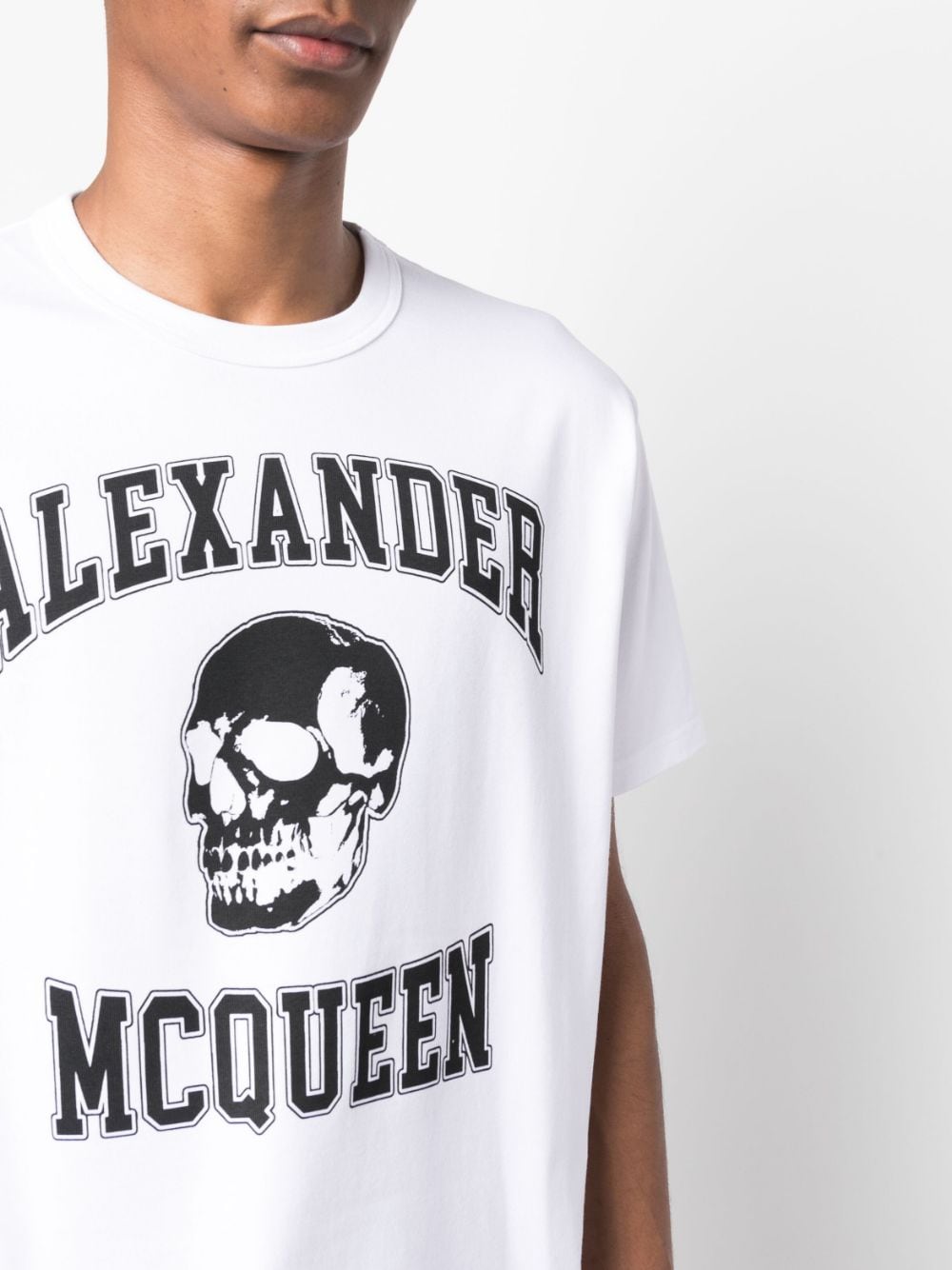 Alexander McQueen T-shirts and Polos White