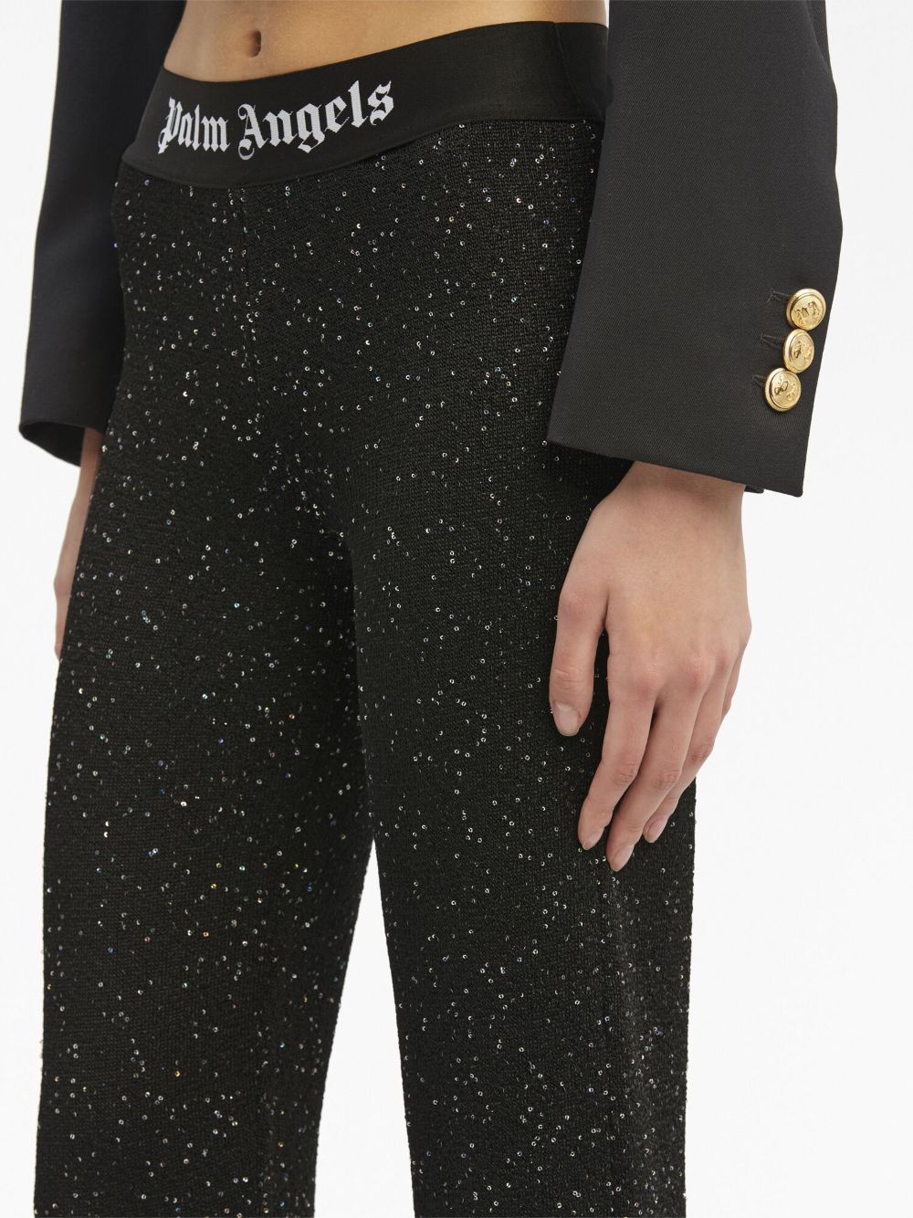 Palm Angels Trousers Black