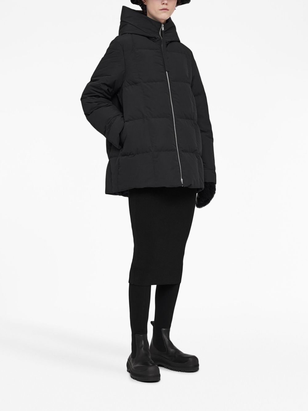 Jil Sander Coats Black