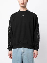 Off White Sweaters Black