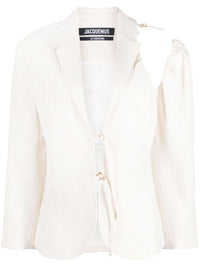 JACQUEMUS Jackets White