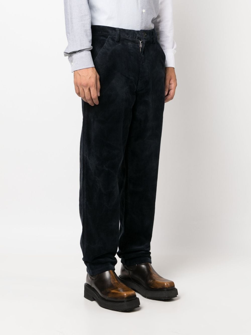 Comme des Garcons Trousers Blue