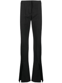 Off White Trousers Black