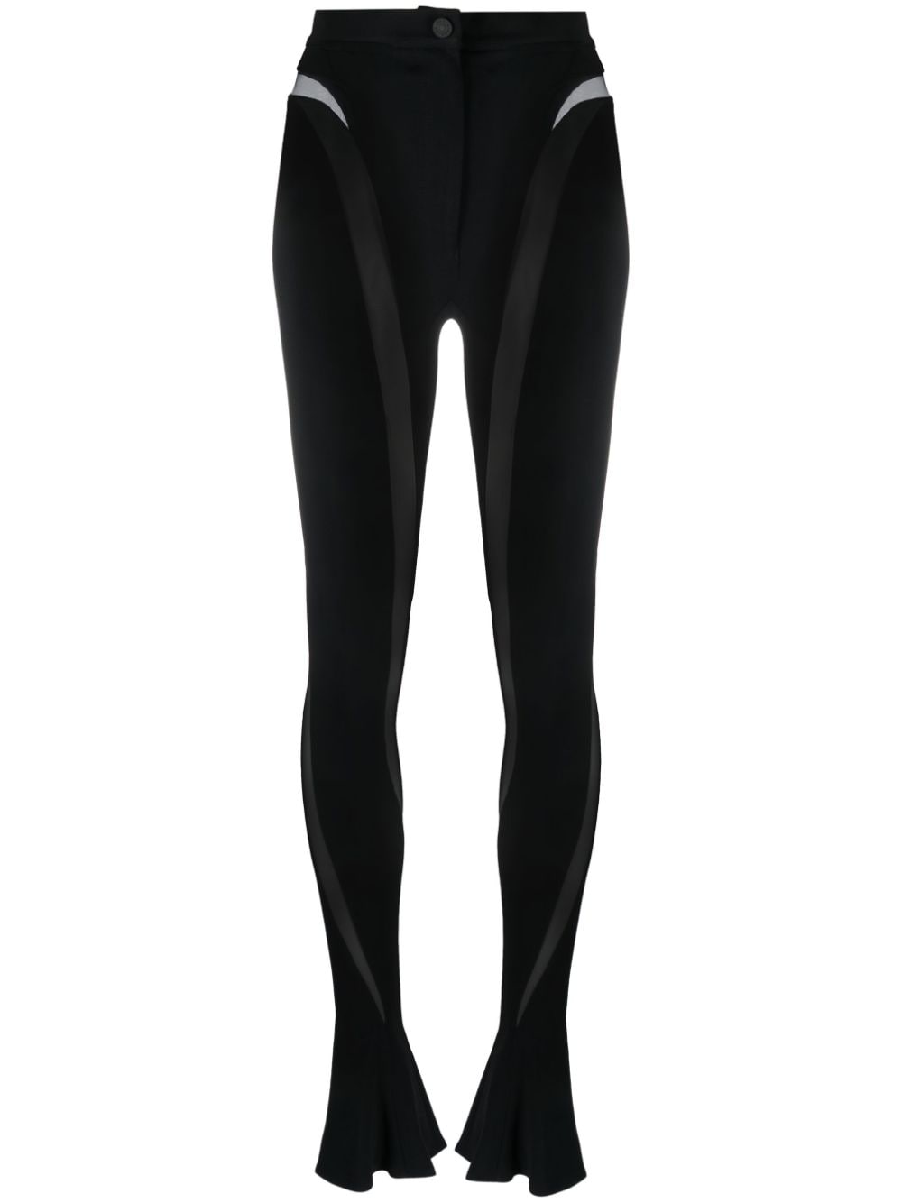 MUGLER Trousers Black