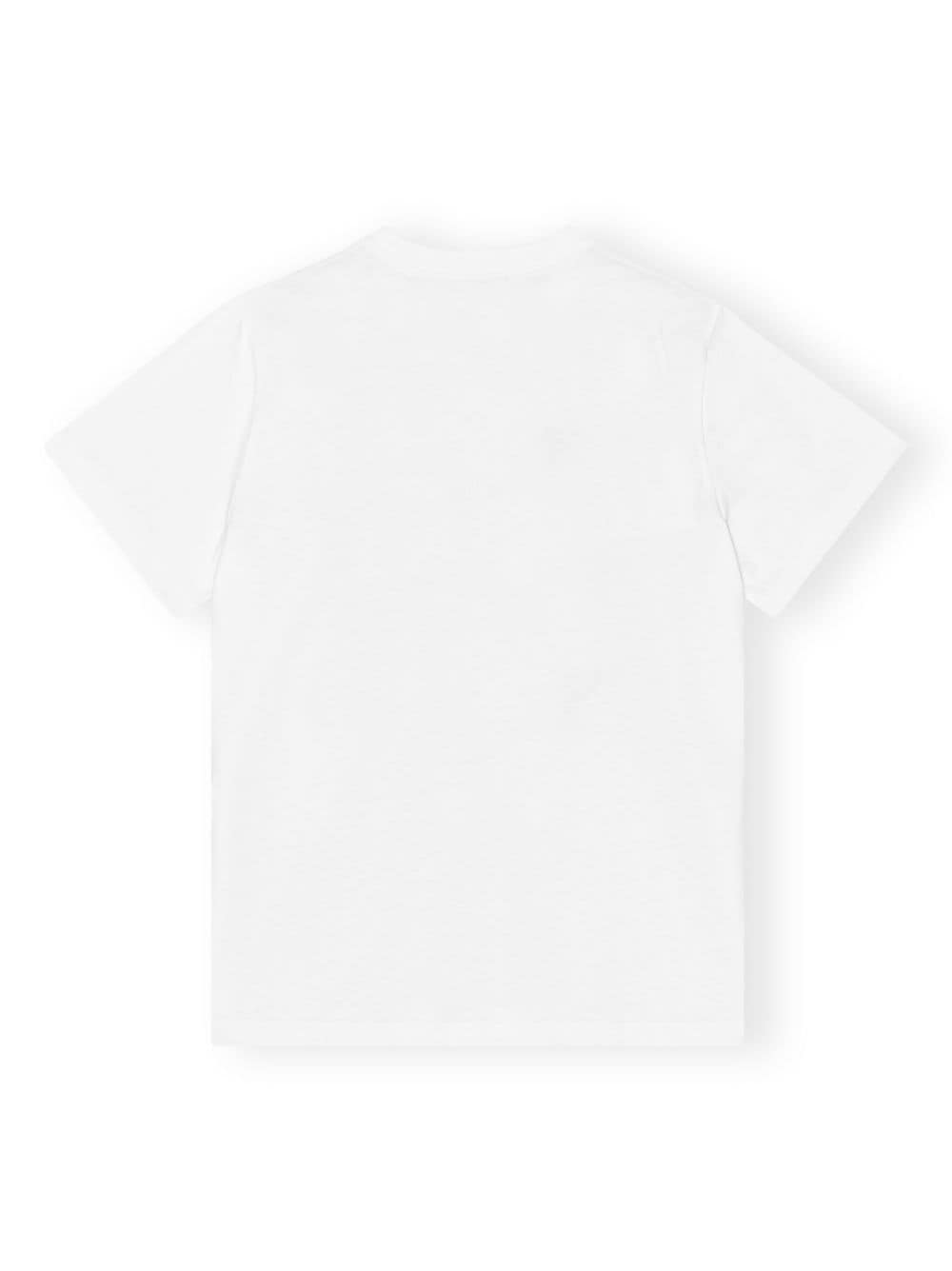 GANNI T-shirts and Polos White