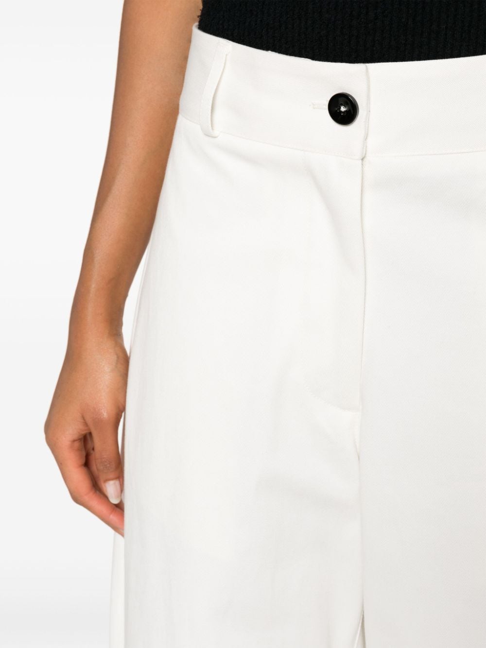 JIL SANDER FASHION Trousers White