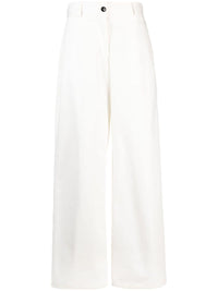 JIL SANDER FASHION Trousers White