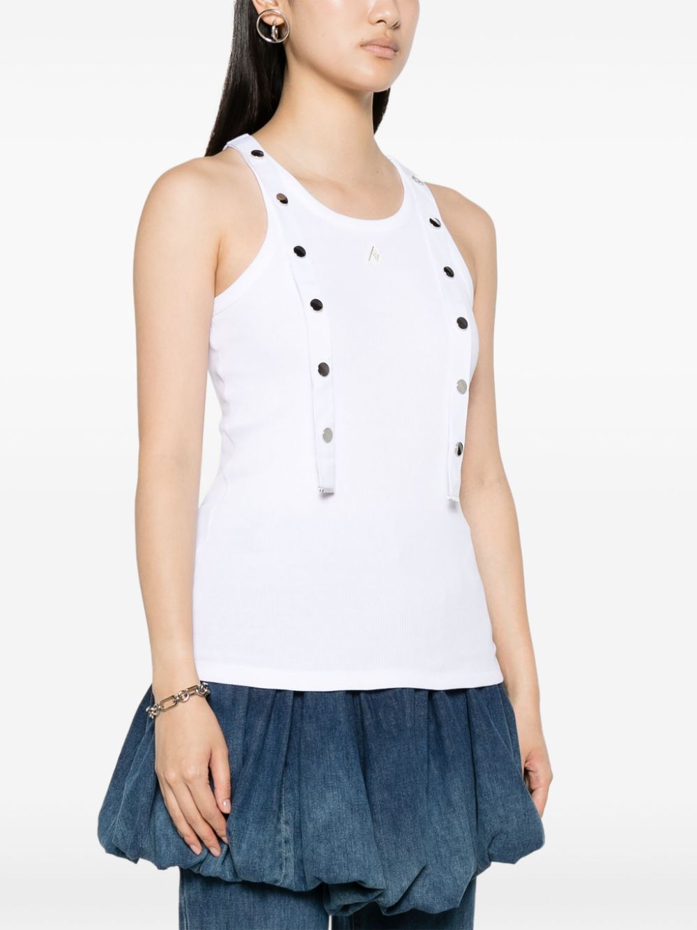 The Attico Top White