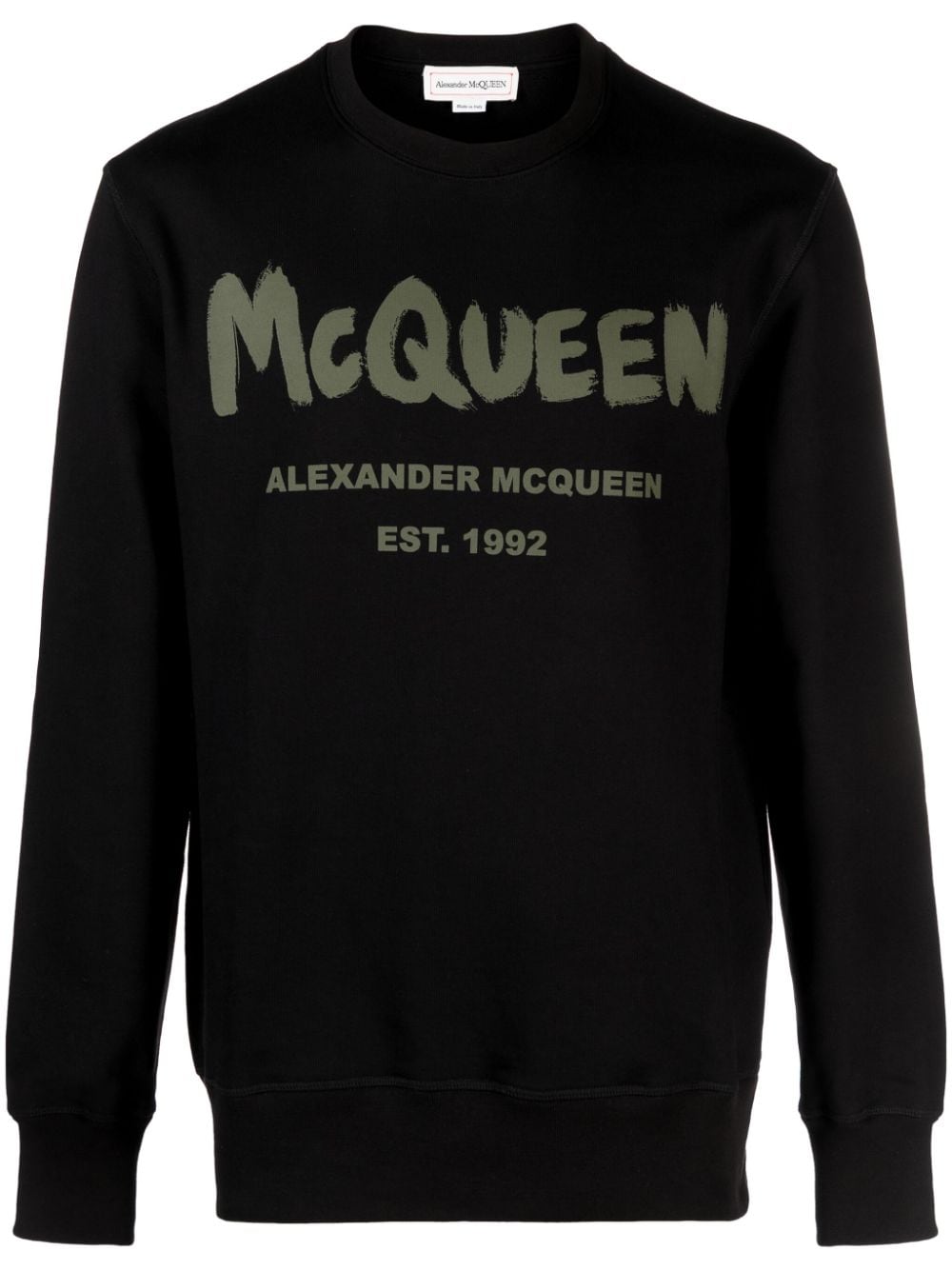 Alexander McQueen Sweaters Black