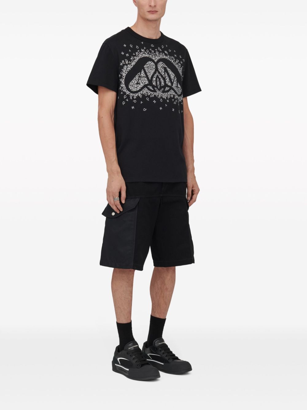 Alexander McQueen T-shirts and Polos Black