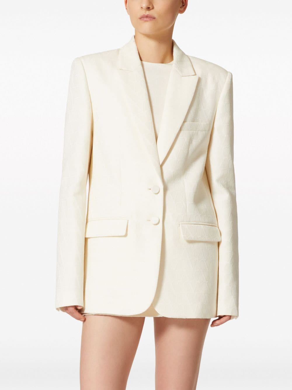 Valentino Jackets White