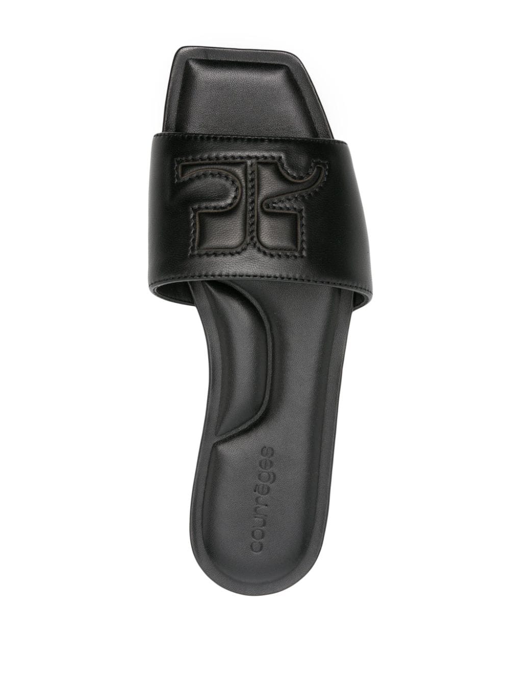 COURREGES PRE Sandals Black