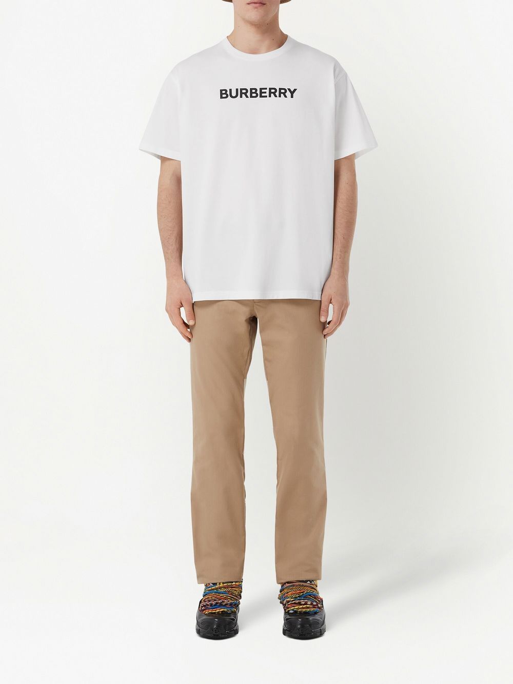 Burberry T-shirts and Polos White