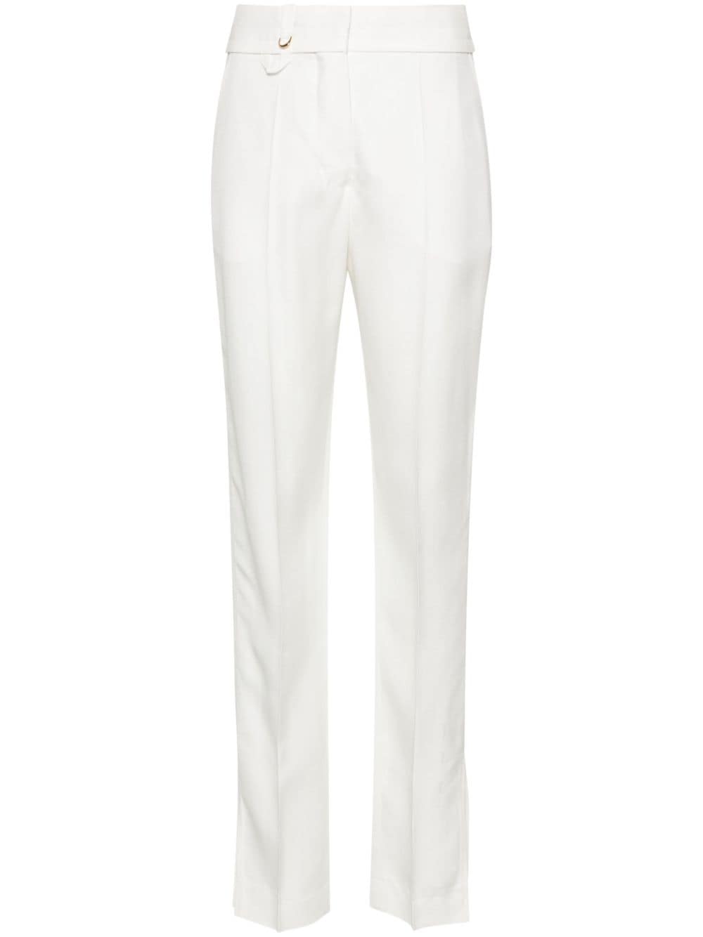 JACQUEMUS Trousers White