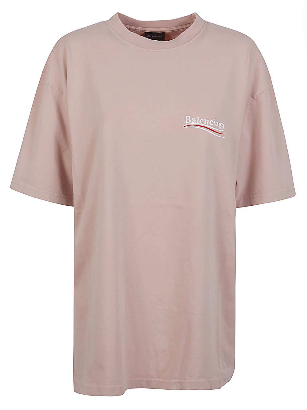 Balenciaga T-shirts and Polos Pink