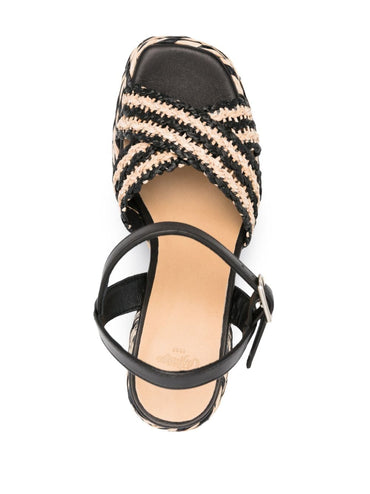 Castaner Sandals Black