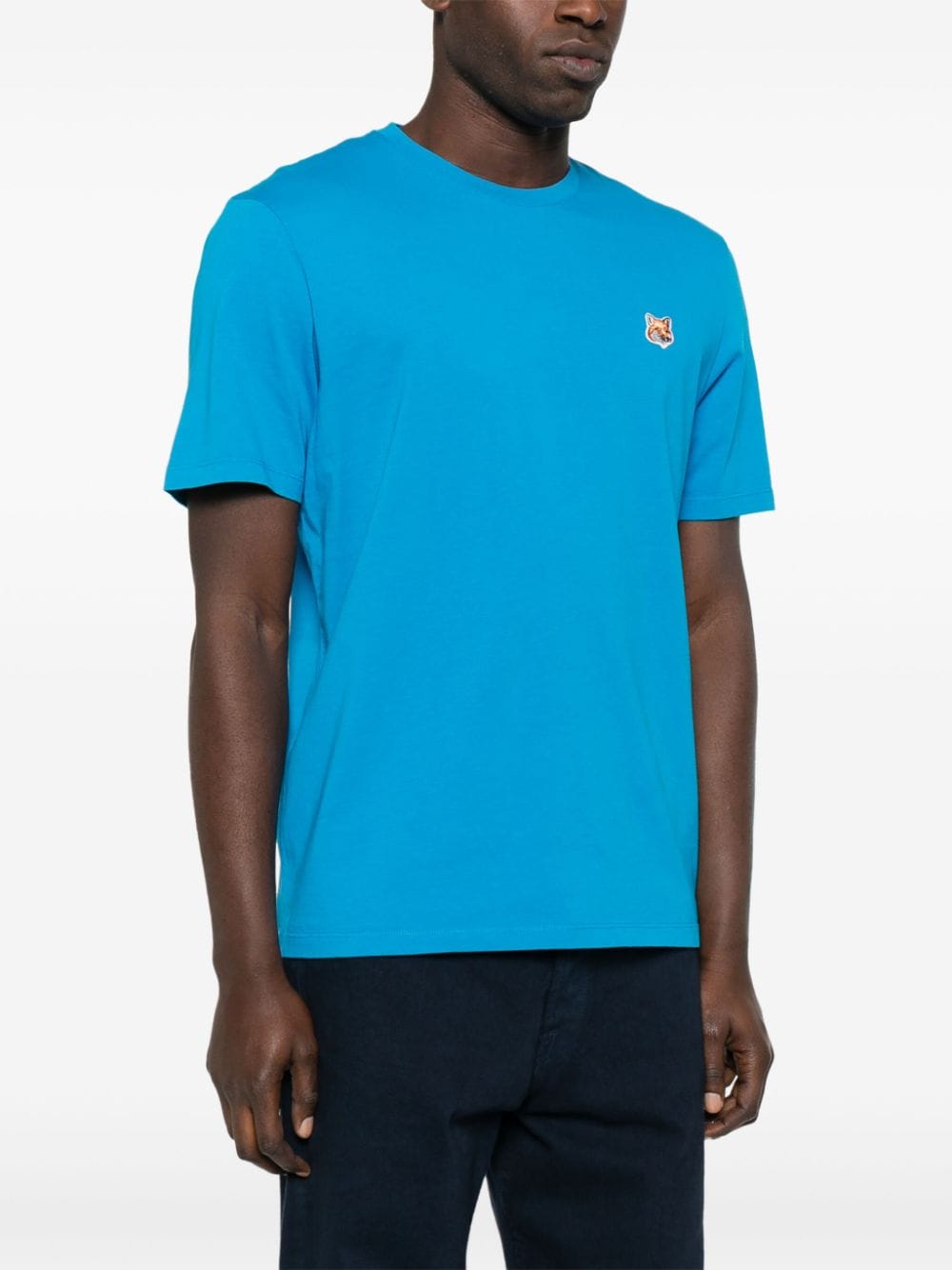 MAISON KITSUNE' T-shirts and Polos Blue