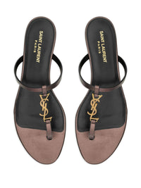 Saint Laurent  Sandals Brown