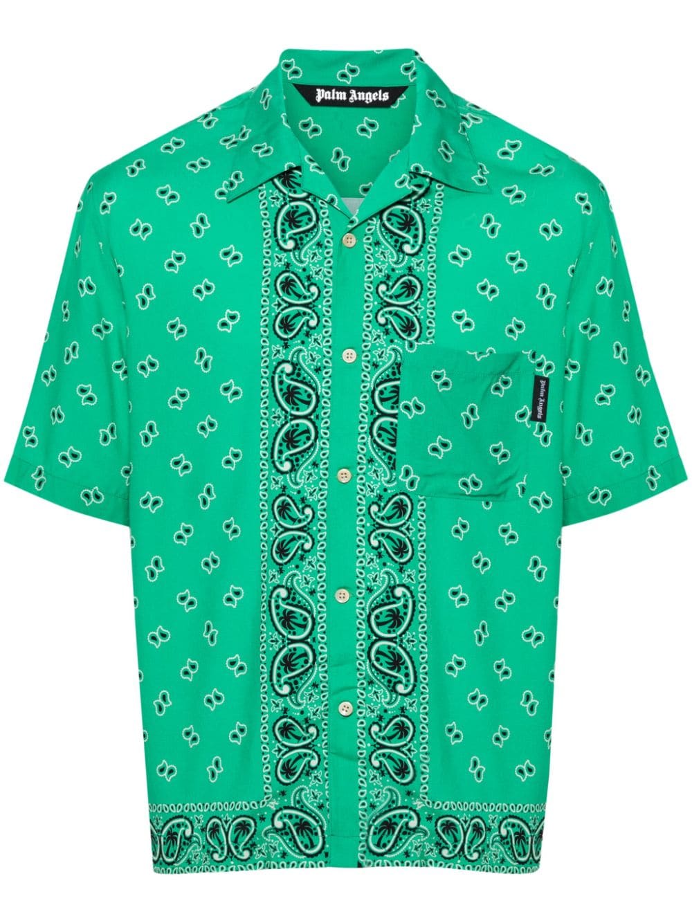 Palm Angels Shirts Green