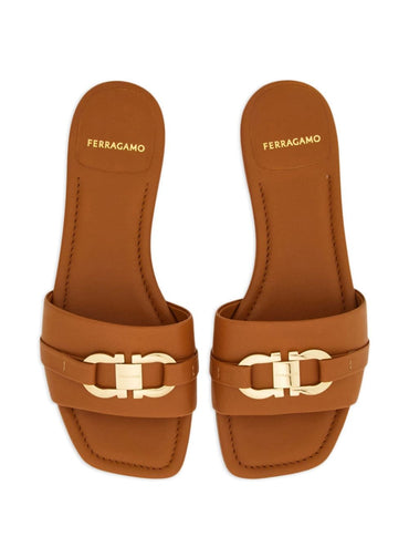 Ferragamo Sandals Leather Brown