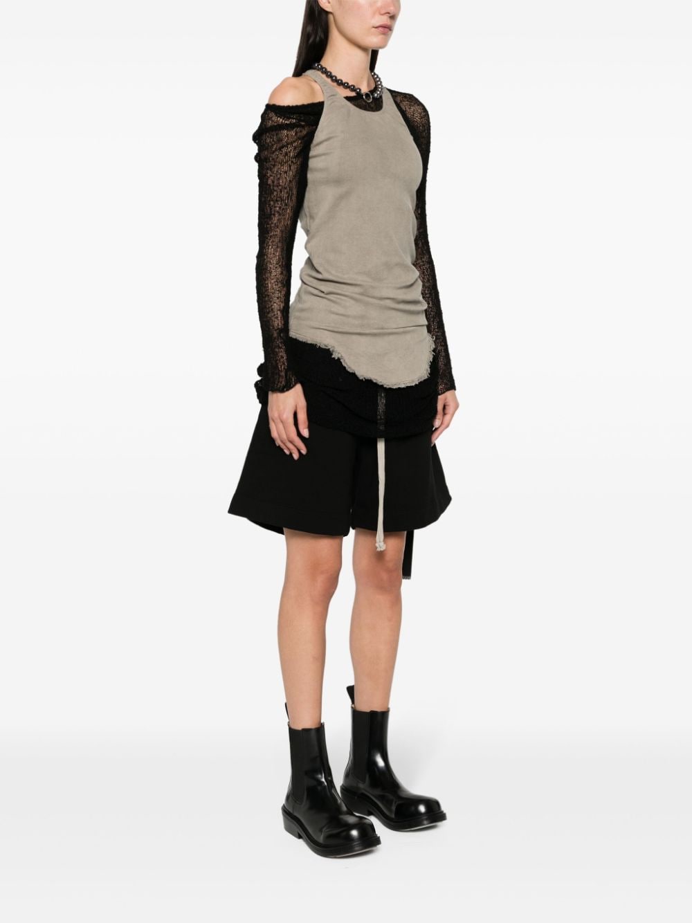 RICK OWENS DRKSHDW Top Grey