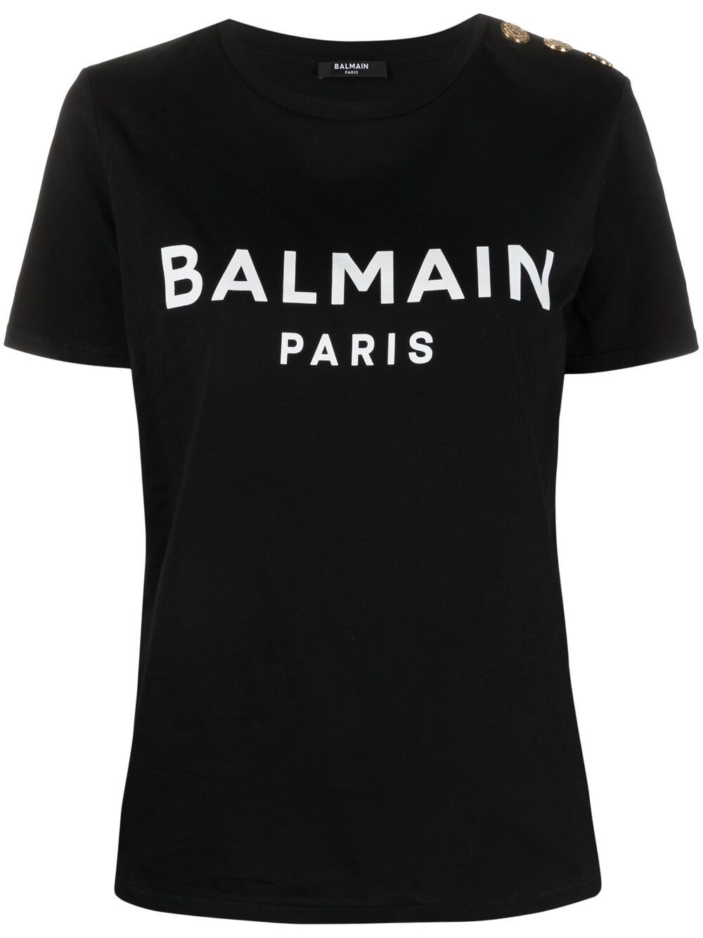 Balmain T-shirts and Polos Black