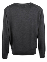 Ami Paris Sweaters Grey