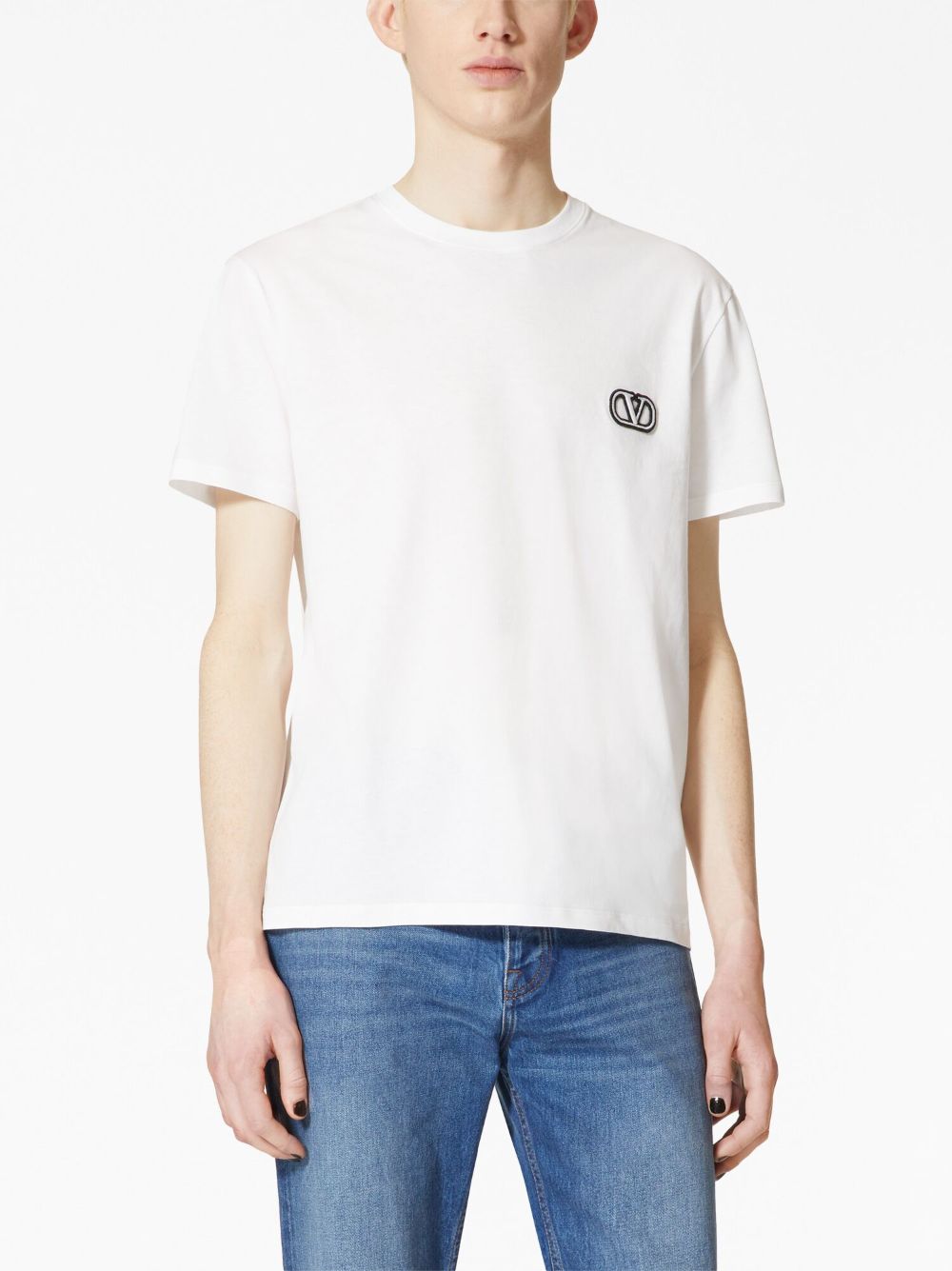 Valentino T-shirts and Polos White