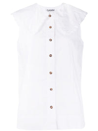 GANNI Shirts White