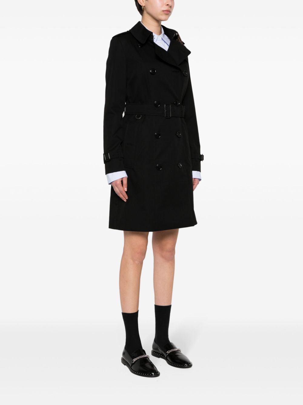 Burberry Coats Black