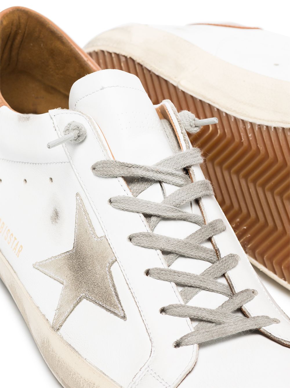 Golden Goose Sneakers Leather Brown