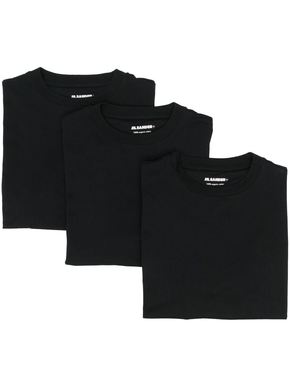 JIL SANDER PLUS T-shirts and Polos Black