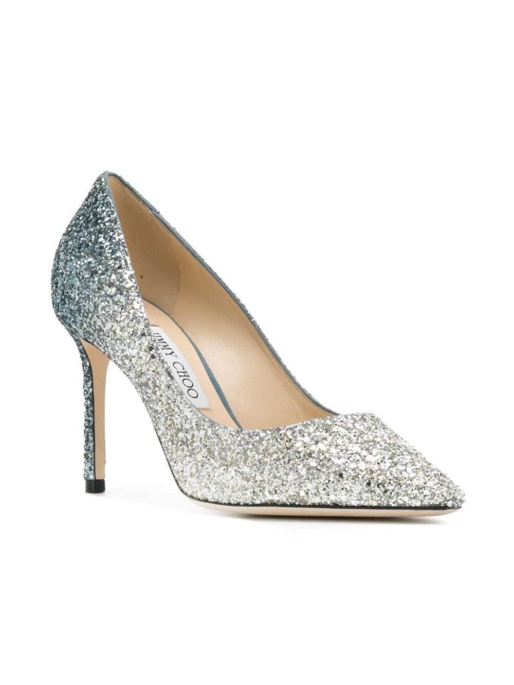 Jimmy Choo With Heel Silver