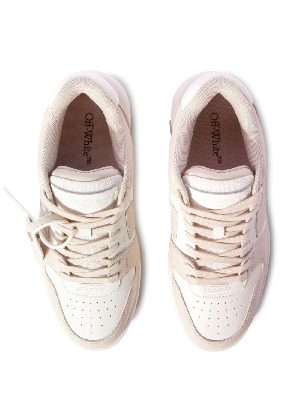 Off White Sneakers Beige