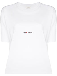 Saint Laurent  T-shirts and Polos White