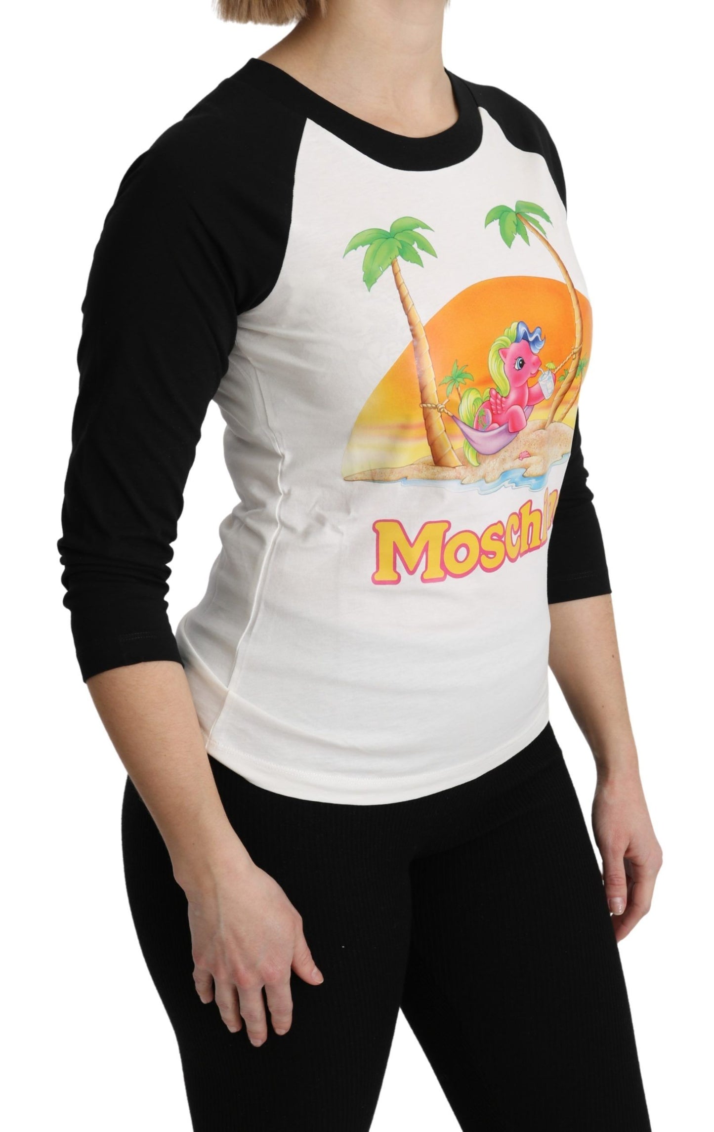 Moschino Chic My Little Pony Crew Neck Cotton Top